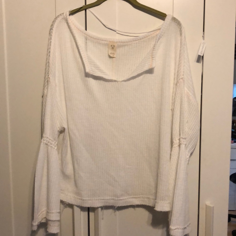 White free people top